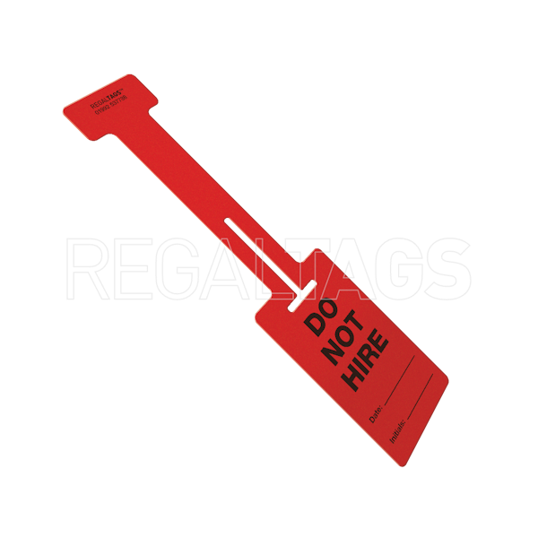 Hire Tag Red